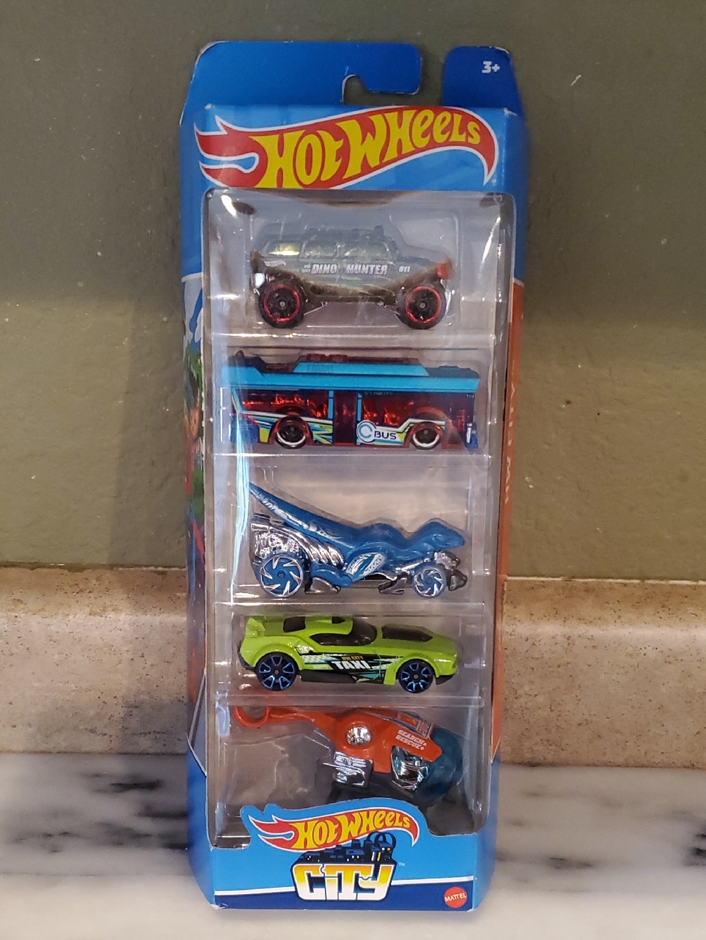 Hot Wheels City 5-Pack Assorted Die-Cast Cars